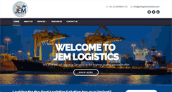 Desktop Screenshot of jemlogisticssolutions.com